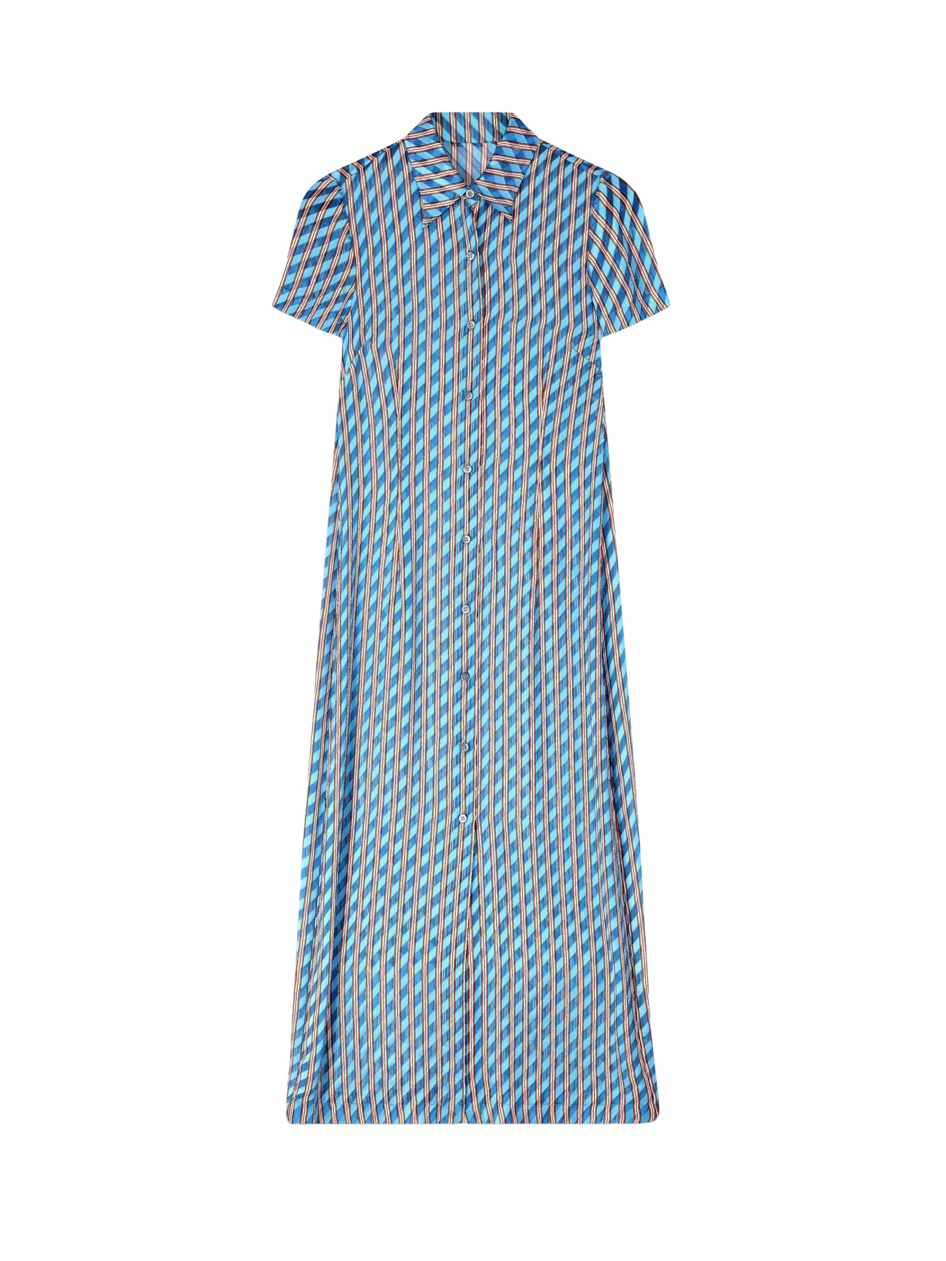 Devoré Shirt Dress