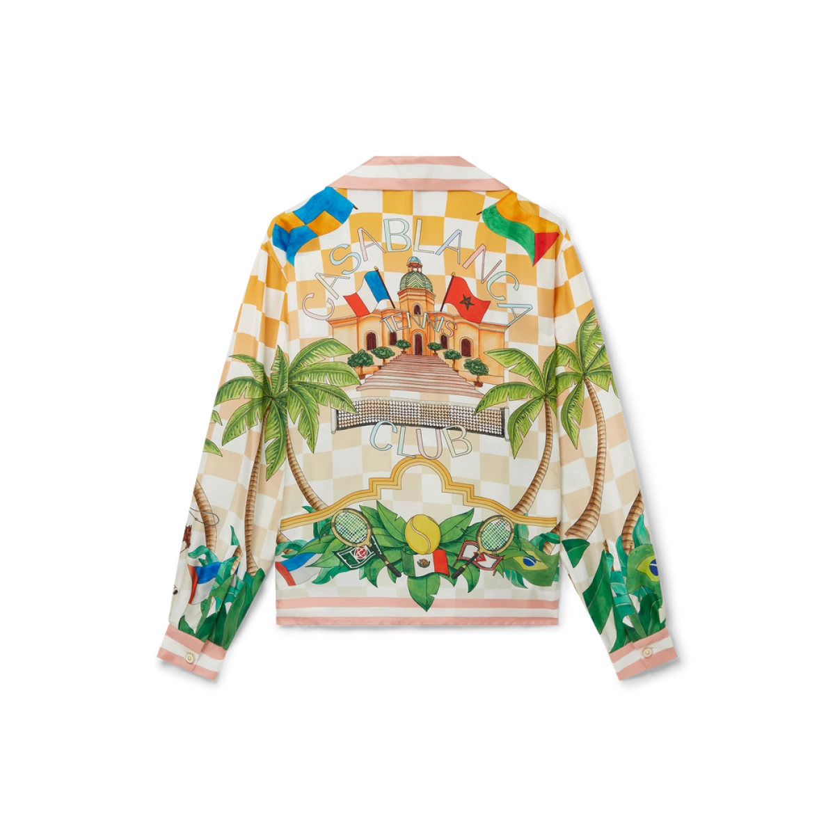 Tennis Club Silk Shirt