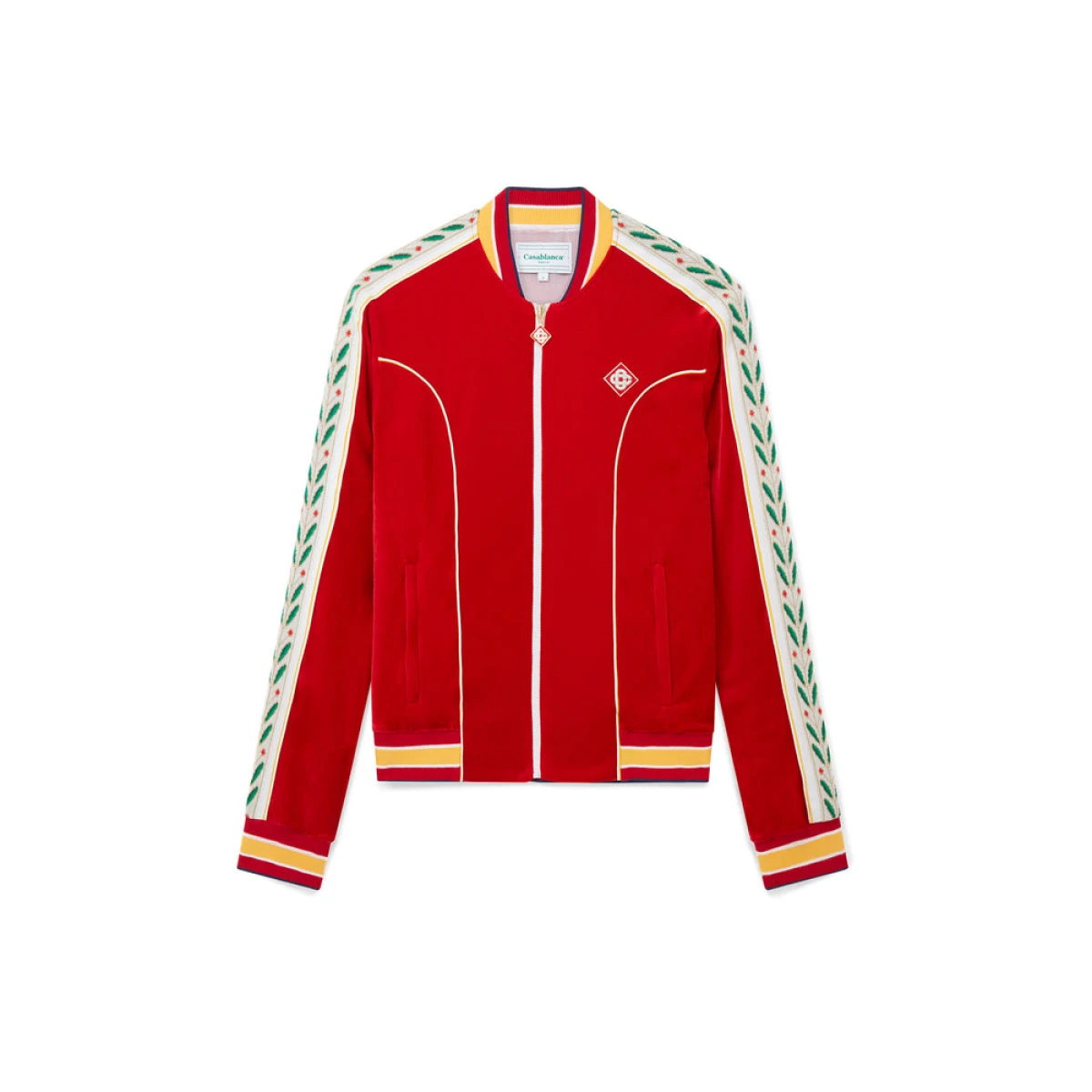 Laurel Velour Track Top