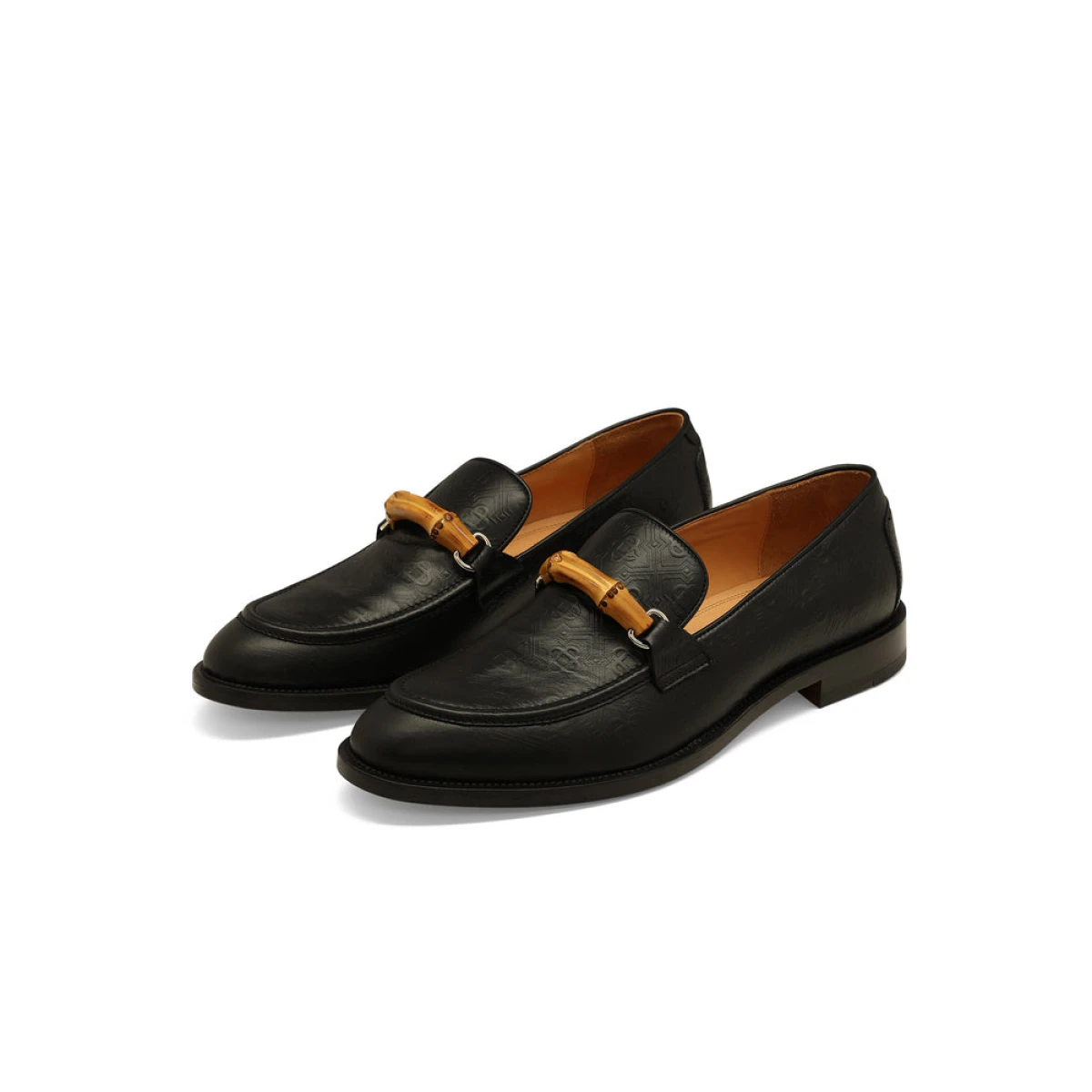 Embossed Leather Loafer